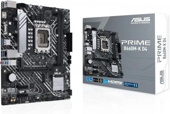 MOTHERBOARD INTEL ASUS PRIME B660M-K D4 DDR4