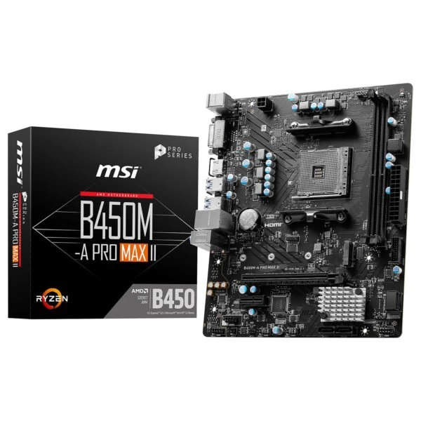 MSI AMD B450M-A PRO MAX II