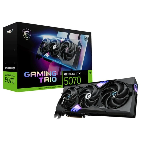 MSI RTX 5070 GAMING TRIO OC 12GO
