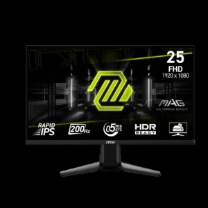 MSI 25″ MAG 255F E20 24,5″ FHD Rapid IPS 200 Hz / 0,5 ms, Compatible VESA,
