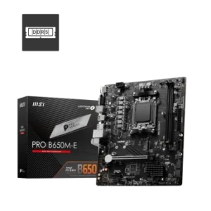 MSI PRO B650M-E AMD DDR5 Motherboard