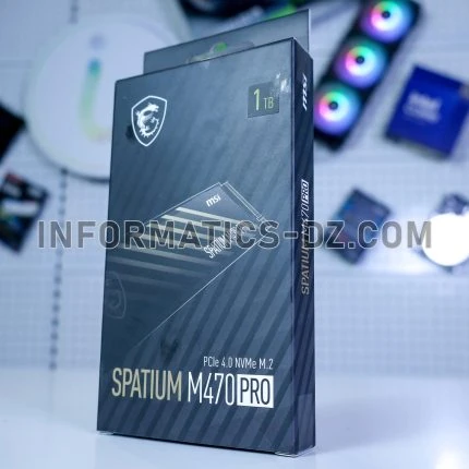 MSI SPATIUM M470 PRO 1TB PCIe 4.0 NVMe M.2 SSD