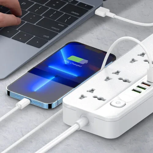 MULTIPRISE LDINIO POCKET + 4 USB 2500 WATT SC5415