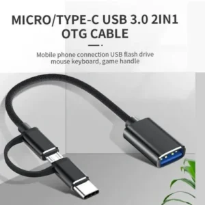OTG YESIDO GS02 02 EN 1 USB 2.0 TYP C – GS02 –