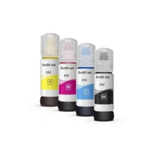 Pack 04 Bouteilles D'encre Compatible Epson
