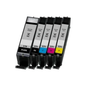 Pack 04 Cartouches Canon PGI-570XL CLI-571XL