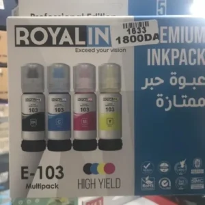 PACK ENCRE EPSON 103 PREMIUM ROYAL INK