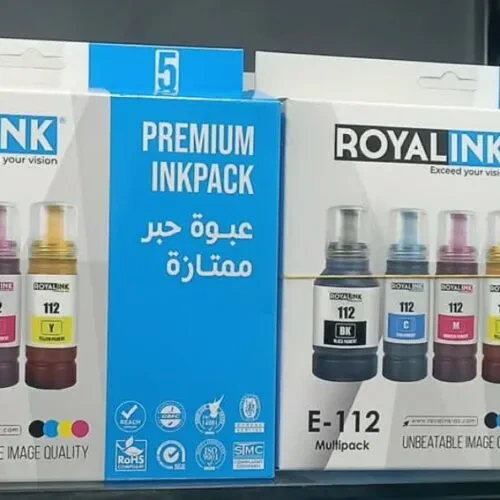 PACK ENCRE EPSON E-112 PREMIUM ROYALINK