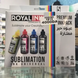 PACK ENCRE SUBLIMATION ROYAL INK.