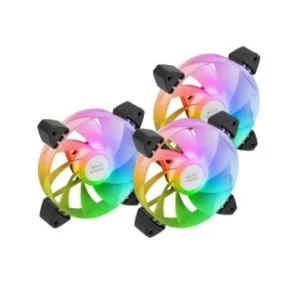PACK FANS X3 MARS GAMING MF-3AR REVERSE BLADE BLACK