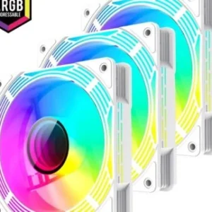 PACK VENTILLATEUR GAMEMAX KF300R WHITE ARGB REVERSE
