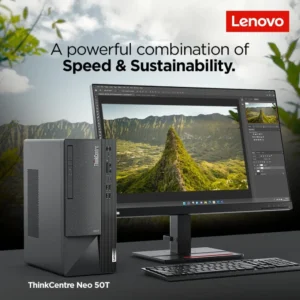 PC LENOVO THINKCENTER NEO 50T GEN4 I5 13500 (14C/ 20T / 4.8GHZ) 16GB RAM 512SSD ECRAN 24"