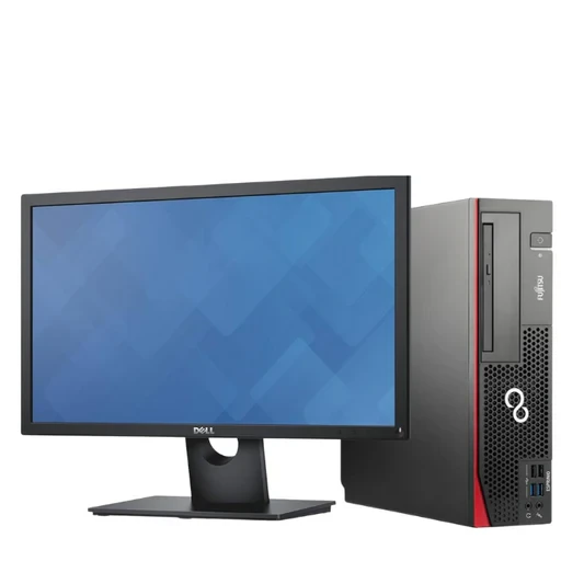 Pc De Bureau Fujitsu Esprimo D57/E90+ i3-6100 - 8 Gb - 1000 Gb HDD + 128 Gb SSD 21.5"