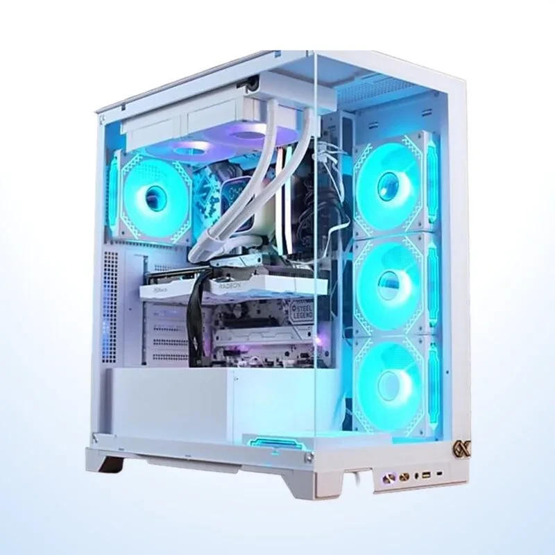 PC Gamer 2025 Edition | FPS White Machine | Ryzen 7600X / RX 6600 / 32GB DDR5 – Image 3