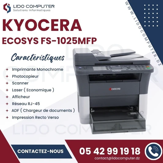 - Photocopieur Kyocera Ecosys FS-1025MFP