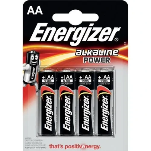 PILE ENERGIZER AA ALKALINE POWER
