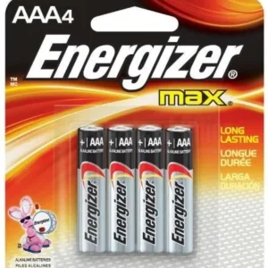 PILE ENERGIZER MAX AAA LR03