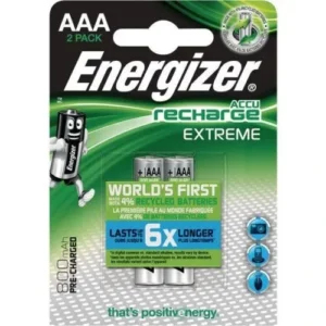 PILE ENERGIZER RECHARGE EXTREME AAA 2P