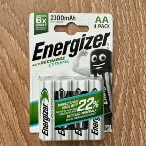 PILE  ENERGIZER  RECHARGEABLE  EXTREME 4AA HR6 1.2V 2300MAH