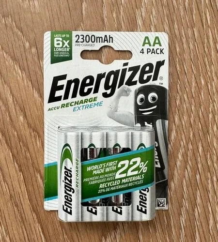 PILE ENERGIZER RECHARGEABLE EXTREME 4AA HR6 1.2V 2300MAH