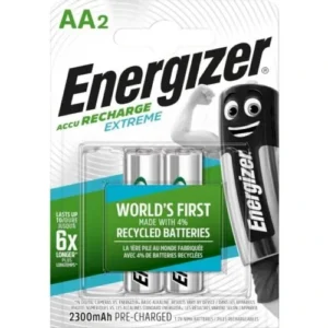 PILE ENERGIZER RECHARGEABLE EXTREME AA / AAA 2P