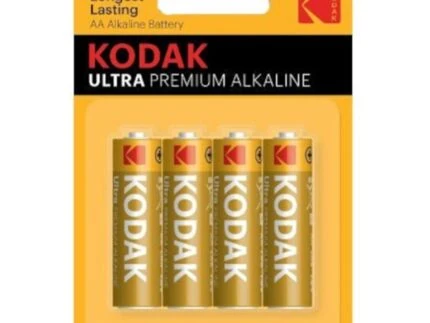 PILE KODAK AAx4 ULTRA PREMIUM ALKALINE 1.5v 3000mAh BL4