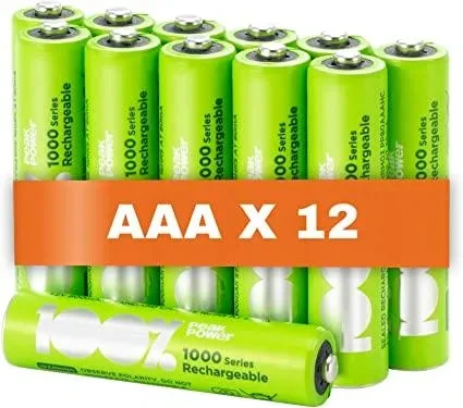 PILE RECHARGEABLE AA 1000 SERIES