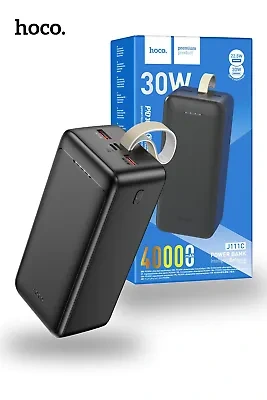 POWER BANK HOCO 40000 MAH FAST CHARGE 30W J111C
