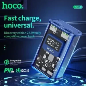 Power Bank J105 Discovery Edition 22.5W Hoco 10000mAh  – Bleu