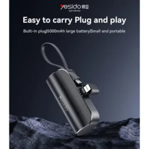 POWER BANK YESIDO 5000MAH MINI POCKET YP68