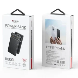 POWER BANK YESIDO YP57 WIRELESS FAST CHARGE 10000 MAH 15W