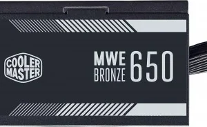 POWER SUPPLY COOLER MASTER MWE 650WTT V2 - 80+ BRONZE