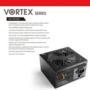 PSU RAIDMAX VORTEX 700W 80PLUS BRONZE – Image 4
