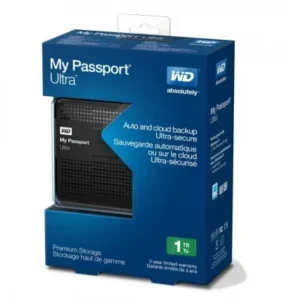 RACK EXTERNE DISQUE DUR 2.5 WD ELEMENT USB 3.0 PASSEPORT BLEU