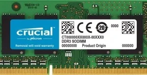 RAM DDR3 LAPTOP CRUCIAL 4GB L