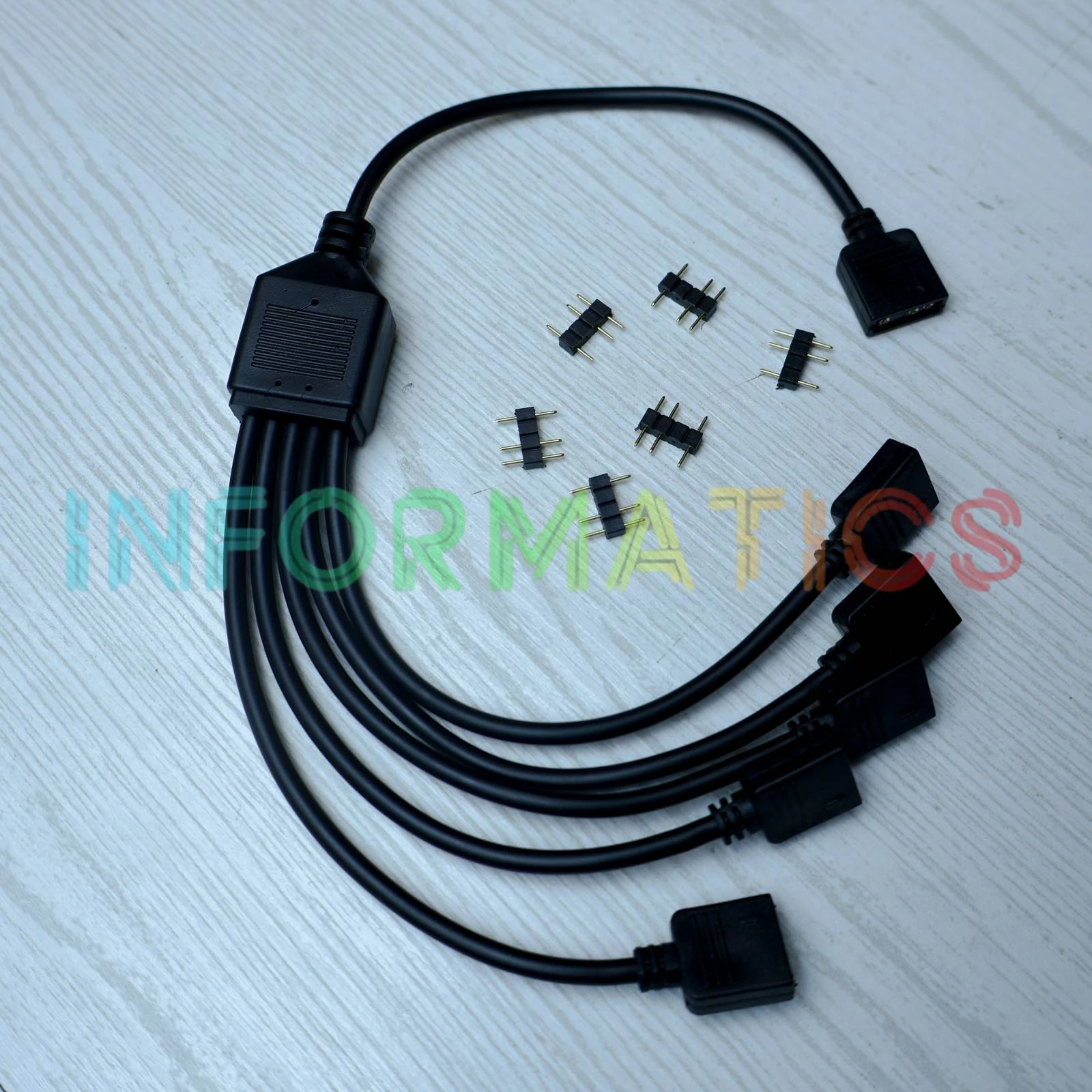 RGB CABLE EXTENSION 3+4 PIN 1 TO 5 PORT
