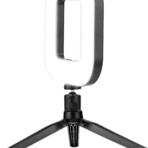 RING LIGHT LED CARRE D21 + MINI LAMPE (SANS SUPPORT)