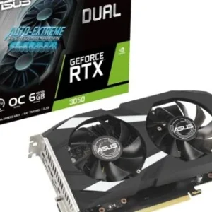 RTX 3050 ASUS DUAL X2 OC 6GB GDDR6 (7% POUR CEUX QUI VEULENT L’ACHETER SEULE)