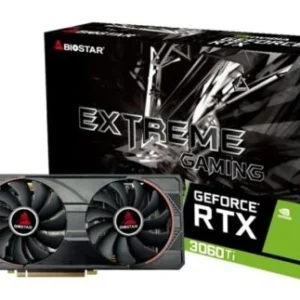 RTX 3060TI BIOSTAR 08GB 256BIT GDDR6 3DP/1HDMI EXTREME GAMING