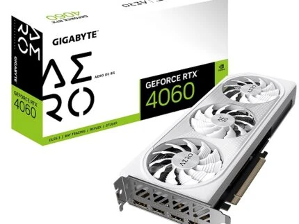 RTX 4060 08GO GDDR6 GIGABYTE AERO OC WHITE