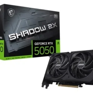 RTX 5050 8GO GDDR6 MSI SHADOW BLACK