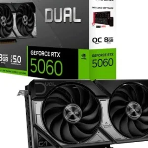 RTX 5060 08GO GDDR7 ASUS DUAL SERIES OC TVD (7% POUR CEUX QUI VEULENT L’ACHETER SEULE)