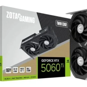 RTX 5060TI 16GO GDDR7 ZOTAC TWIN EDGE TVD CONFIG (7% POUR CEUX QUI VEULENT L’ACHETER SEULE)