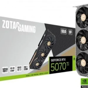 RTX 5070TI 16GB ZOTAC GAMING SOLID SFF FAN X3 256BIT GDDR7 (7% POUR CEUX QUI VEULENT L’ACHETER SEULE)