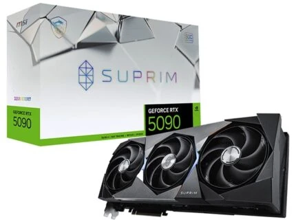 RTX 5090 MSI SUPRIM SOC 32GB GDDR7 OC BLACK (7% POUR CEUX QUI VEULENT LACHETER SEULE)