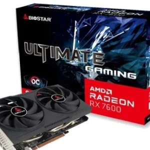RX 7600 BIOSTAR 8GB GDDR6 OC EDITION 3DP/1HDMI EXTREME GAMING