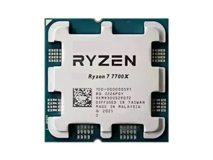 RYZEN 7 7700X 8-COEURS 16-THREADS 4.5GHZ 32MO CACHE 105W TRAY