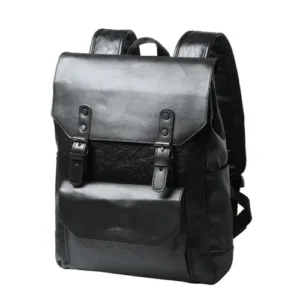 SAC A DOS IMPERMEABLE EN SIMILI CUIR 15.6 POUCE