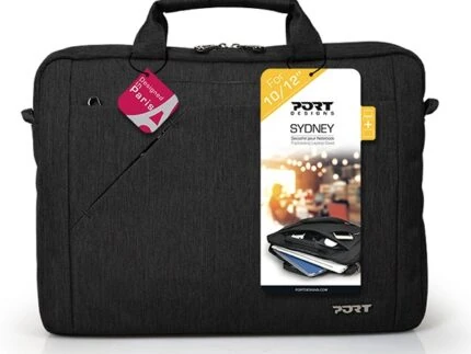 SACOCHE SYDNEY ECO TOPLOADING 15.6″ PORT DESIGNS NOIR