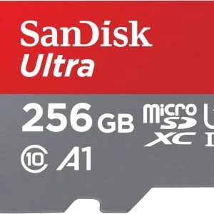 SanDisk Ultra microSDXC + adaptateur SD 256 Go